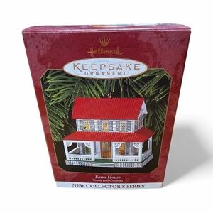 Hallmark Red and White Keepsake Ornament